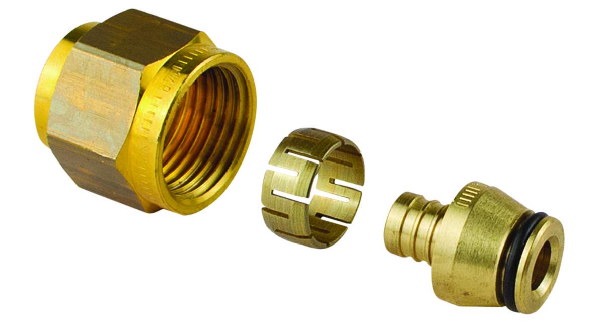 FPL-X Kopplingsset PEX DR, Uponor - UPONOR FPL-X KOPPLINGSSET DR 16X2.0-G1/2"FT