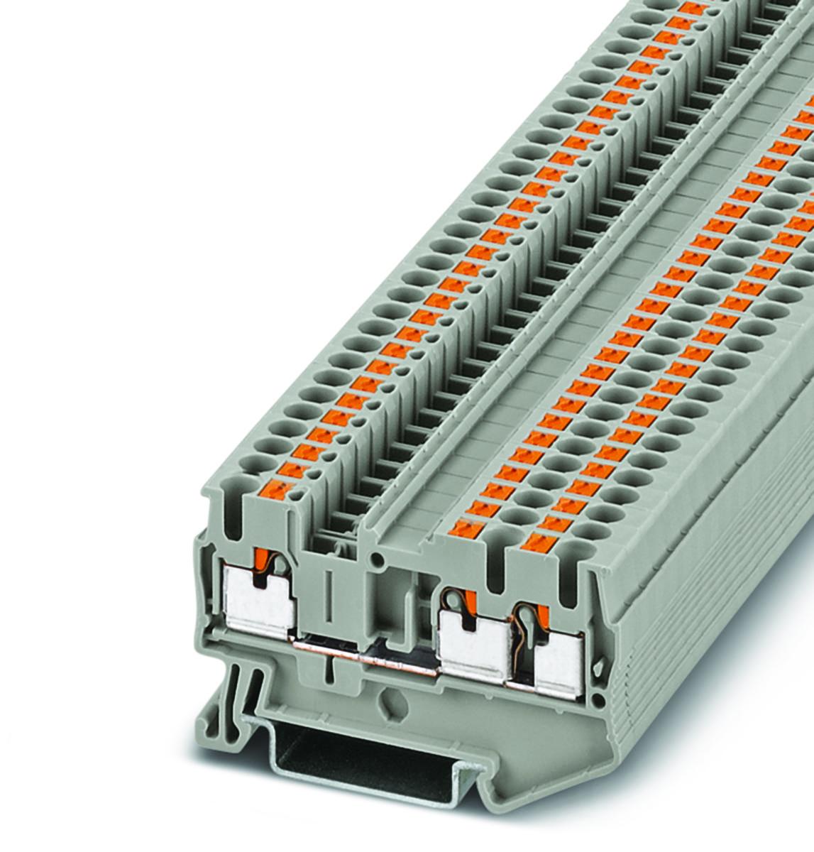Genomgångsplint PT-Twin - FJÄDERPLINT 2,5MM2 3ANSL PT 2,5-TWIN