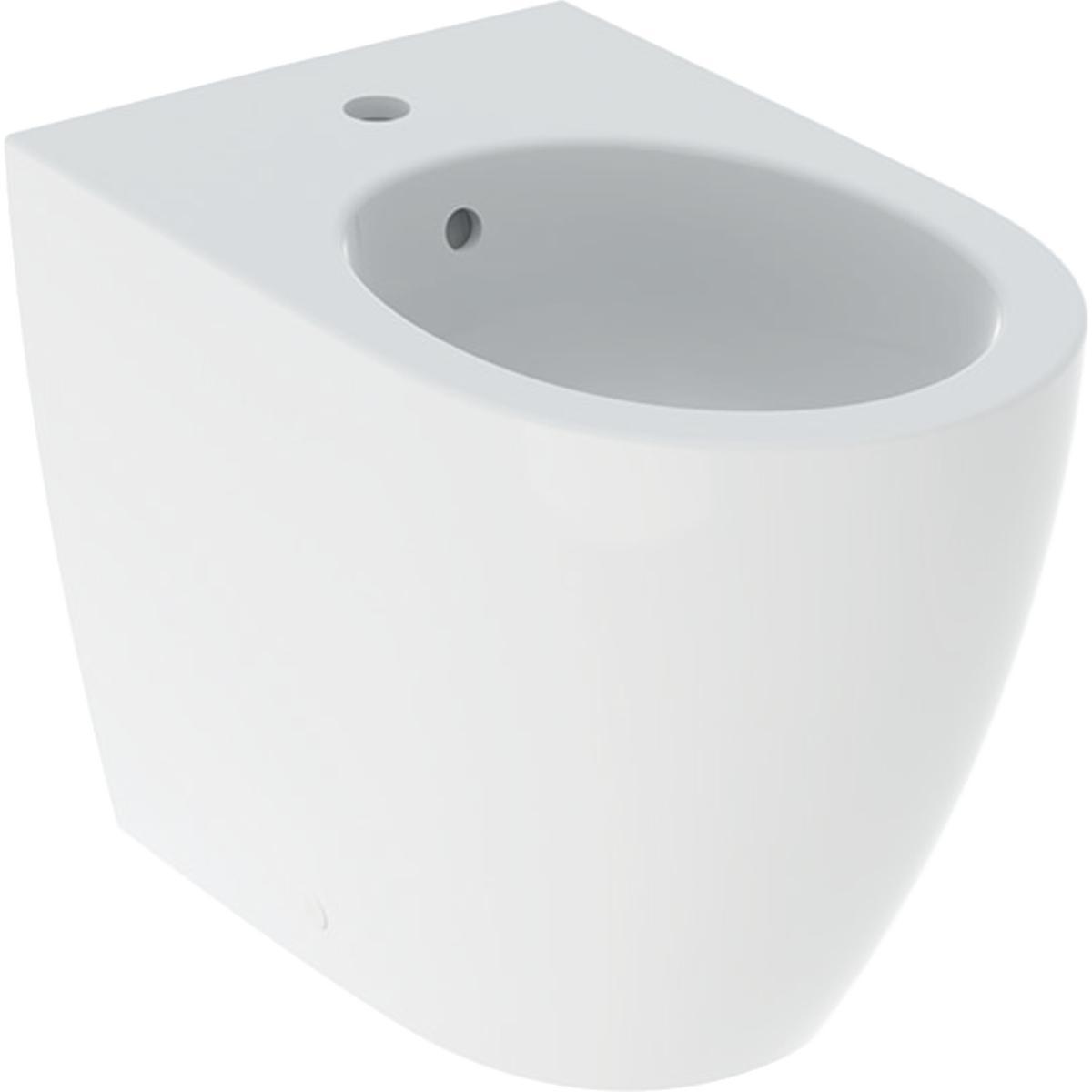 Bidé iCon golvstående, Geberit - GEBERIT ICON BIDÉ VIT GOLVST. SLÄT UTSIDA, BTW
