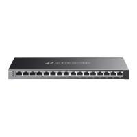 Omada Switch 16-Port Gigabit Smart Switch with 8-Port PoE+, SG2016P