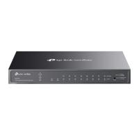 Omada Switch 8-Port Gigabit Smart PoE+ with 2 SFP Slots, SG2210P