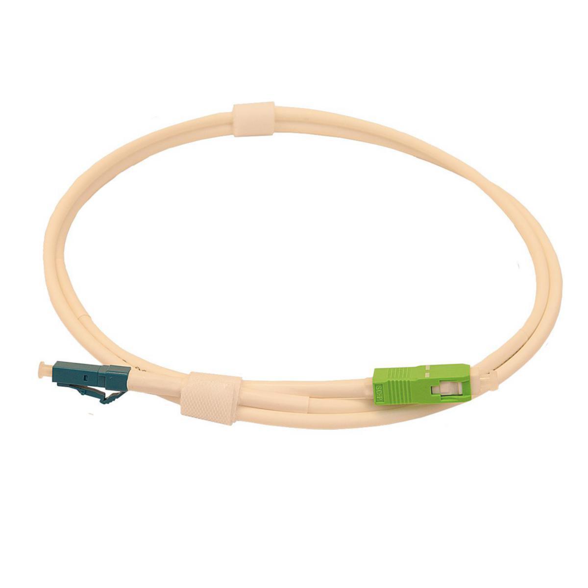 Fiberkablage Villapatch SM Simplex G.657B SC/APC-LC/UPC - VILLAPATCH 1SM B SCA-LCU 1M 28504009-000-00