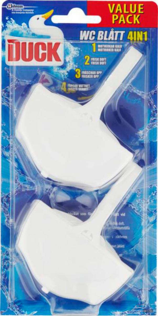 Rengöring Duck® WC Hygiene - Marine - WC DUCK WC BLÅTT MARINE RENGÖRING WC DUCK 2X40GRAM