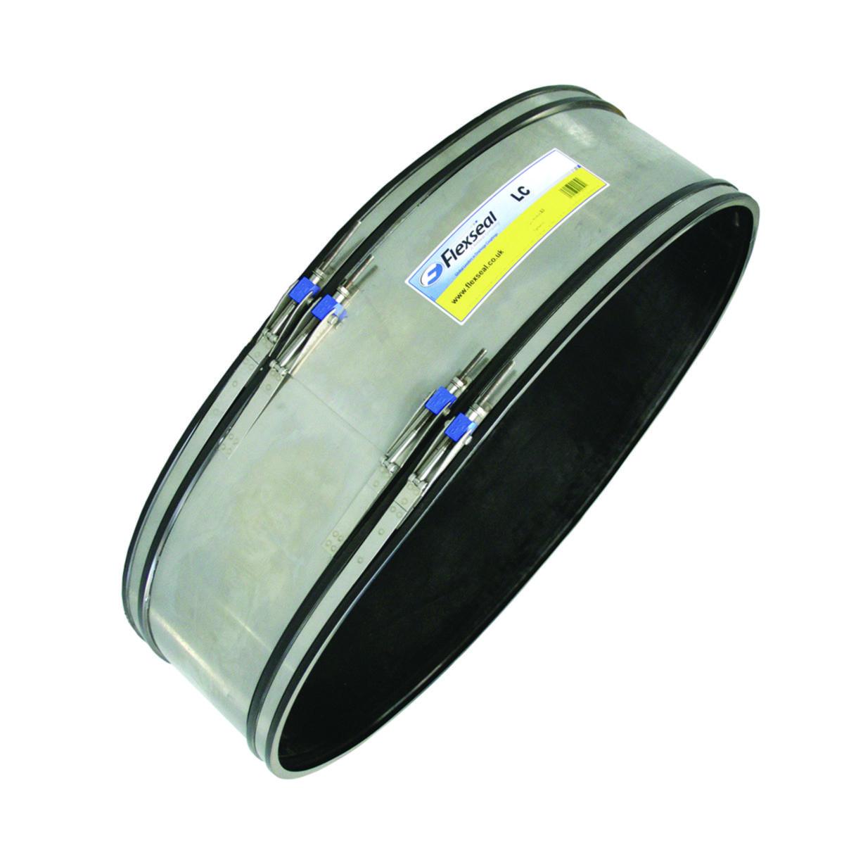 Flexseal LC rak bred koppling - 770-795MM FLEXSEAL LC BRED EPDM M BULT, SYRAFAST STÖDPLÅT