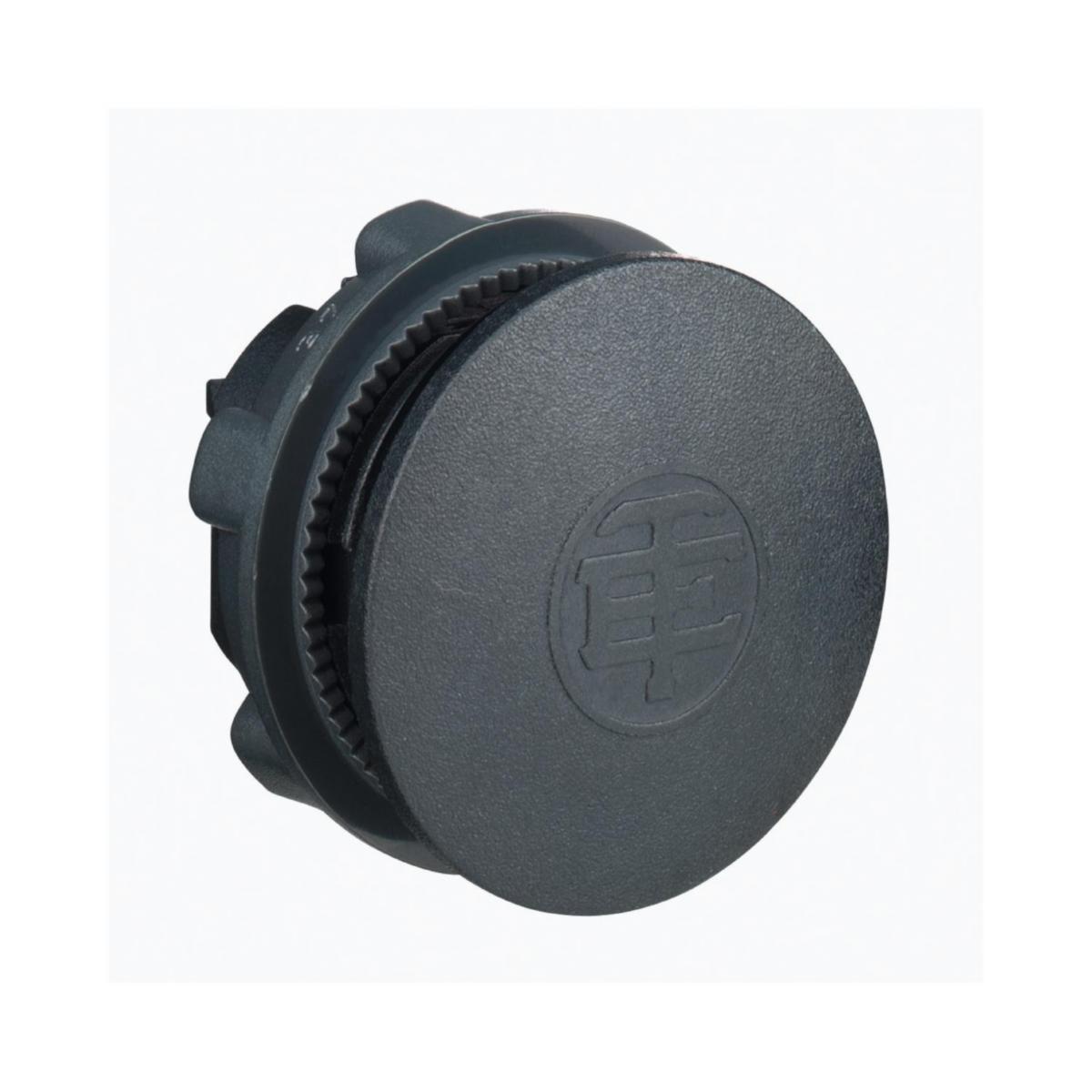 Täcklock ZB av plast - TÄCKLOCK SVART PLAST ZB5SZ3 22 MM MUTTER INGÅR