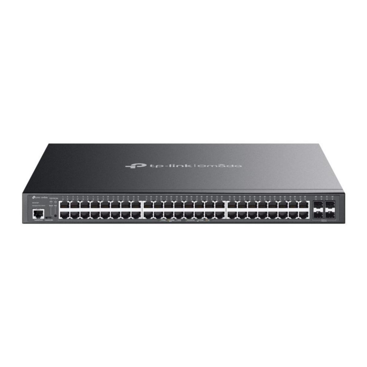 Omada Switch 52-Port Gigabit L2+ Managed Switch with 48-Port PoE+, SG3452P - SG3452P SG3452P