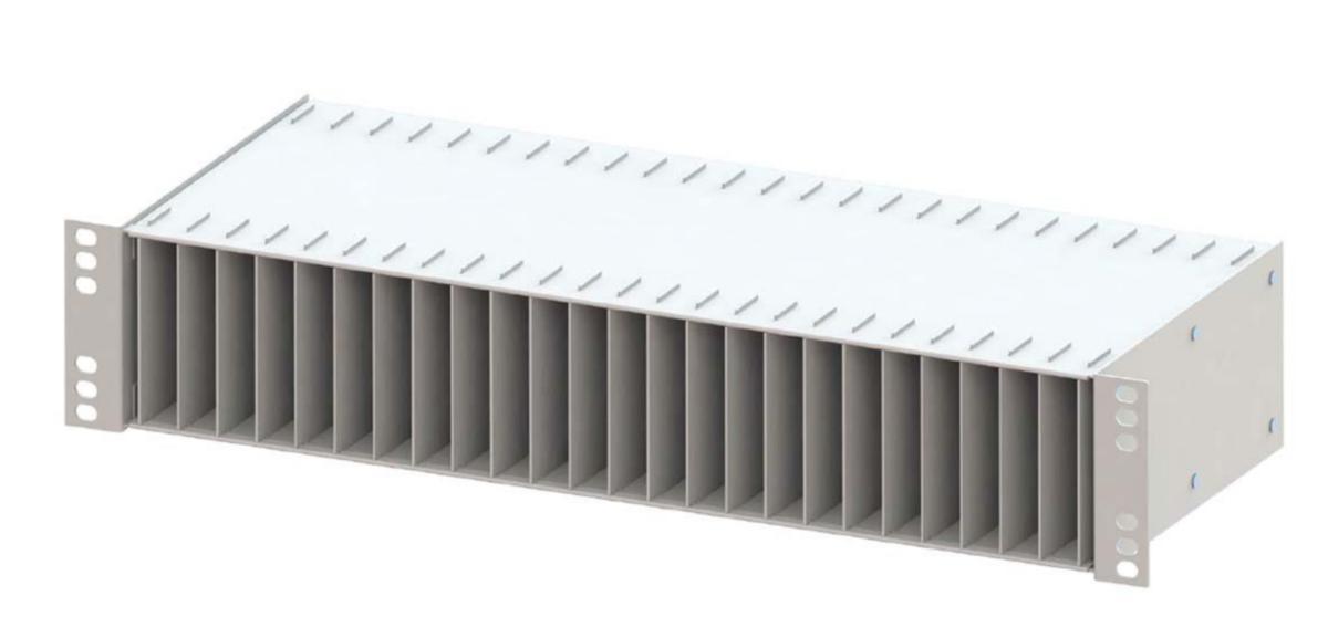 Kabelmagasin stående 19" Lightmate - PATCHKABELMAGASIN 19. 2U 