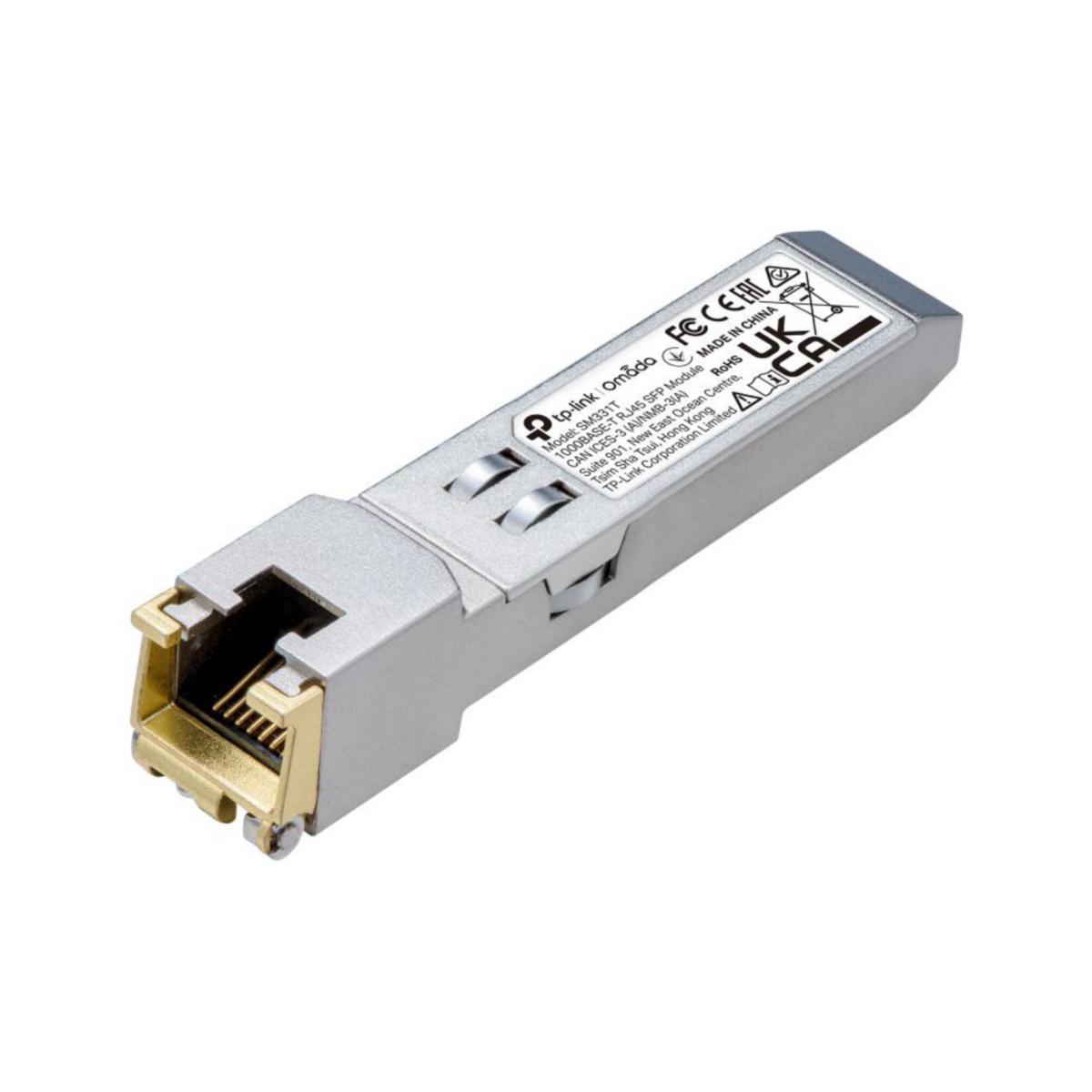Omada 1000BASE-T RJ45 SFP Module, SM331T - SM331T SM331T