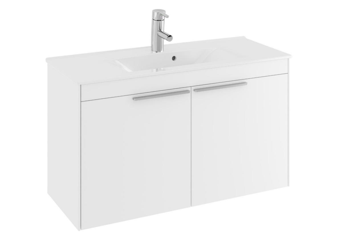 Möbelpaket SDSSMP Compact V, Ifö Sense - IFÖ SENSE MÖBELPKT SDSSMP90C VIT M. DÖRRAR, SENSE TS 47382