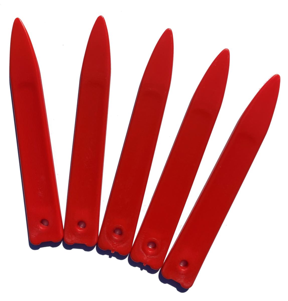 Demonteringsverktyg Fiskben - PETVERKTYG FISKBEN 5-PACK PLAST RÖD LÄNGD 135MM