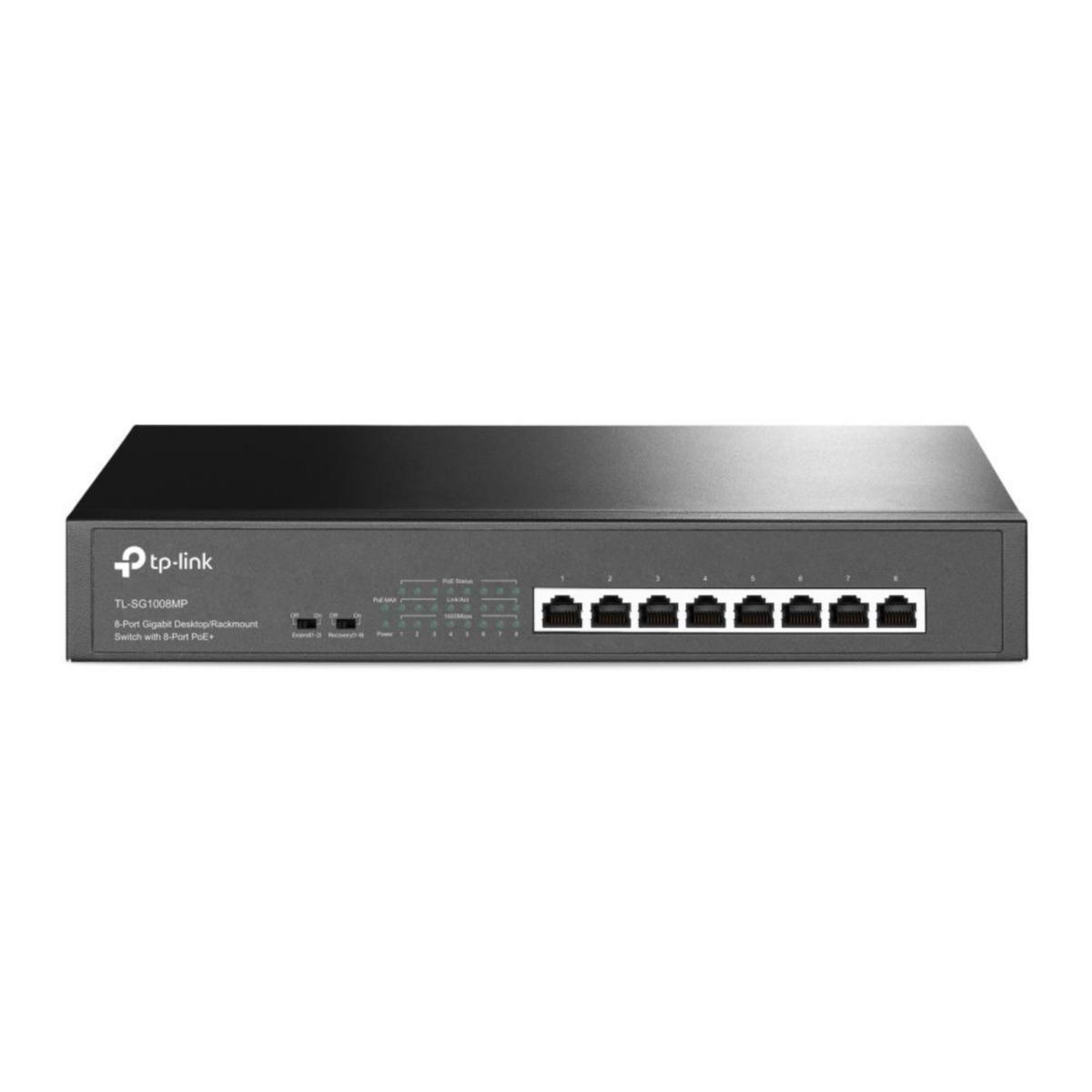 Switch 8-Port Gigabit PoE+, TL-SG1008MP - TL-SG1008MP TL-SG1008MP
