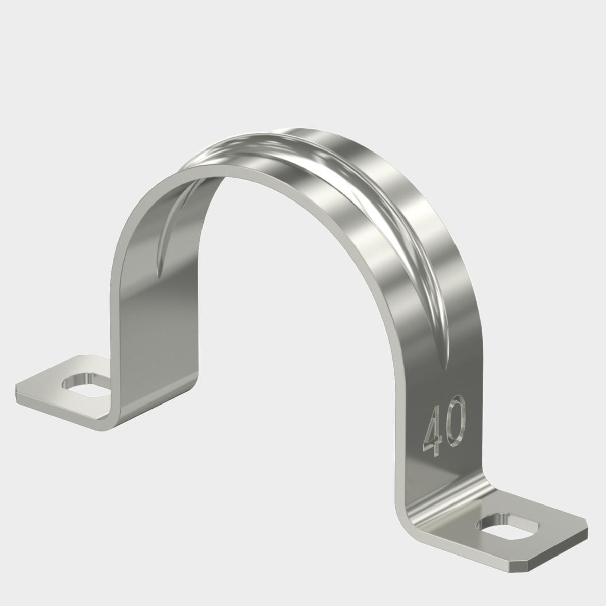 Rörklämma Rostfritt V4A - RÖRKLÄMMA ROSTFRITT V4A 40MM 605 40 A4