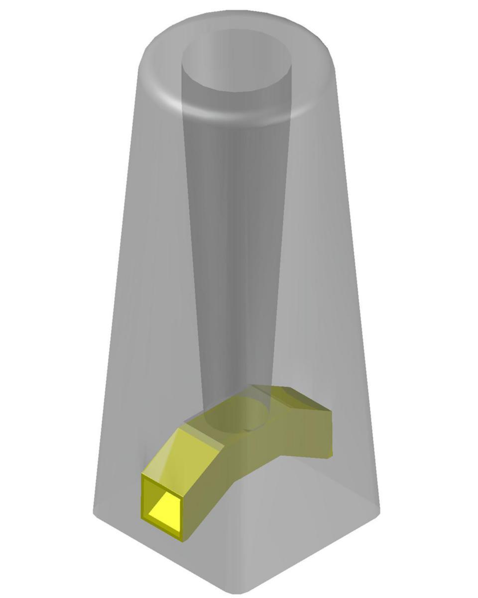 Fundament för belysningsstolpar - FUNDAMENT CETONG 114/700 GUL