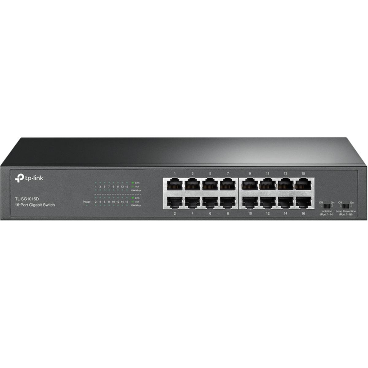 Switch 16-Port Gigabit, TL-SG1016D - TL-SG1016D TL-SG1016D