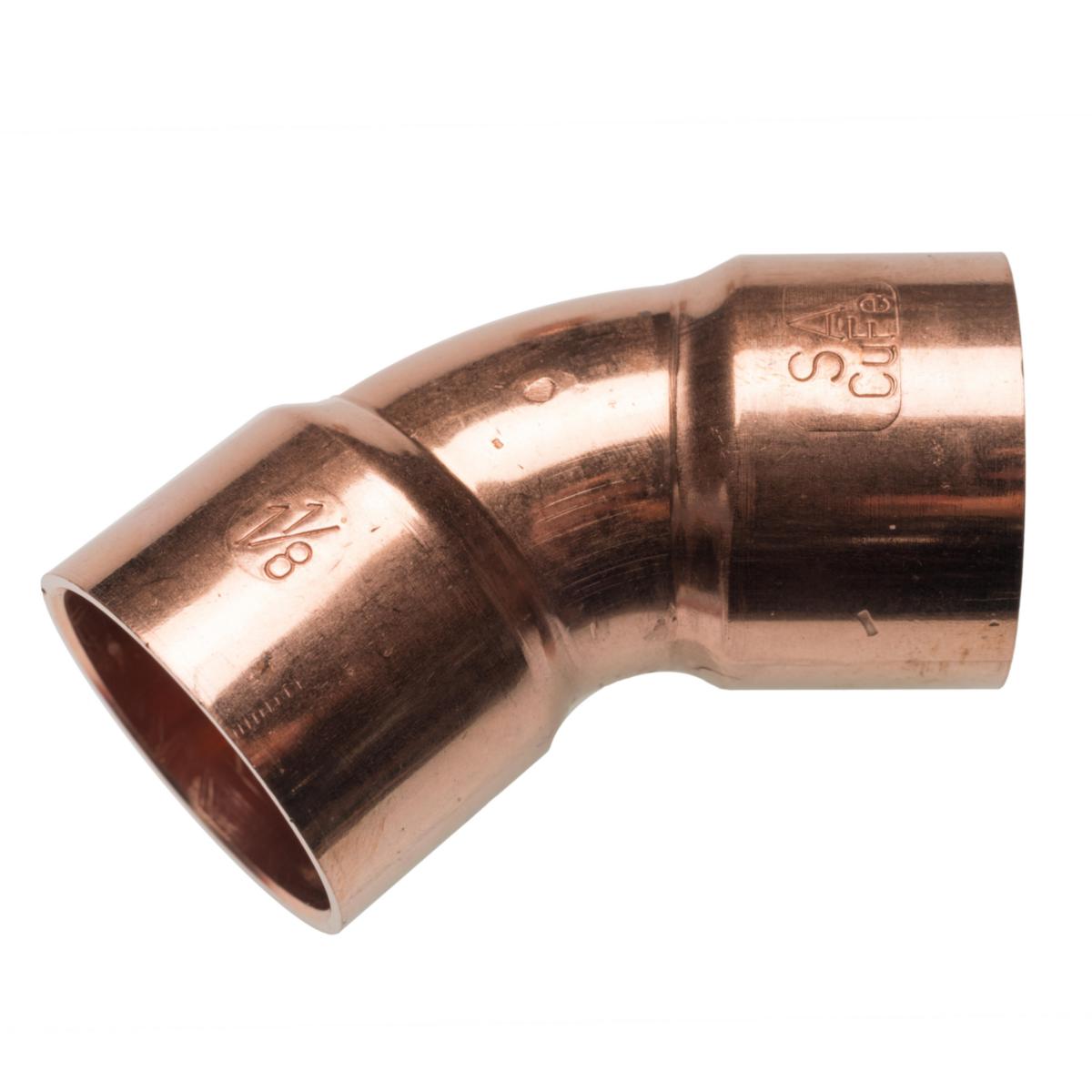 130 bar 45 Lödböj Rör-Rör CO2 - 130 BAR  45 LÖDBÖJ RÖR-RÖR 3/8"