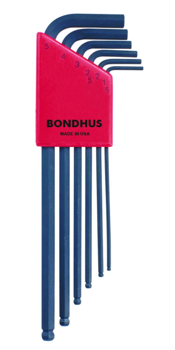 Vinkelnyckelsats Bondhus BLX mm - VINKELNYCKELSATS BONDHUS BLX6 1,5-5,0MM