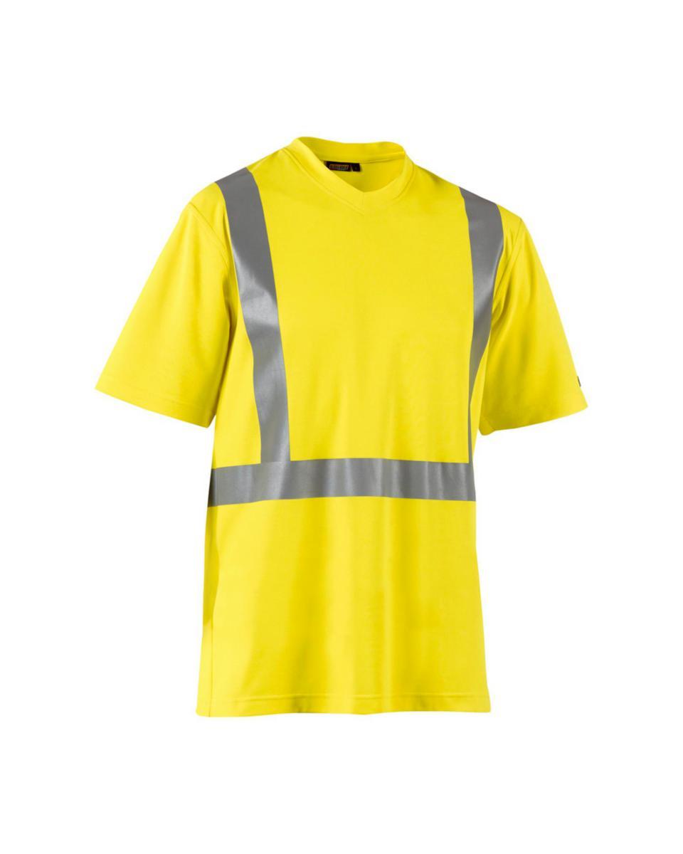 T-shirt Blåkläder 3382-1011 - T-SHIRT BLK 3382-1011 GUL VARSEL KLASS 2 STL S