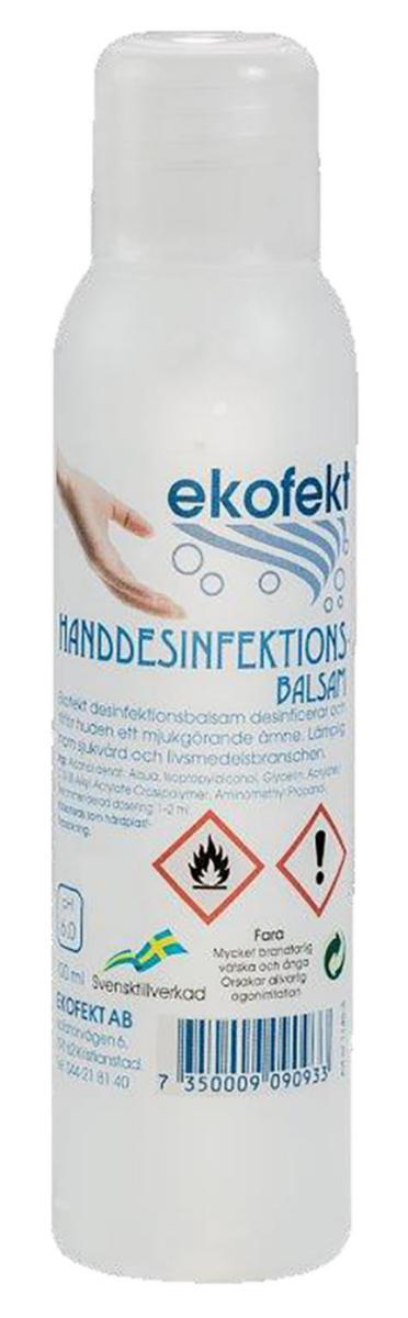 Handdesinfektion Ekofekt - HANDDESINFEKTION EKOFEKT 75% SKRUVKORK 100 ML