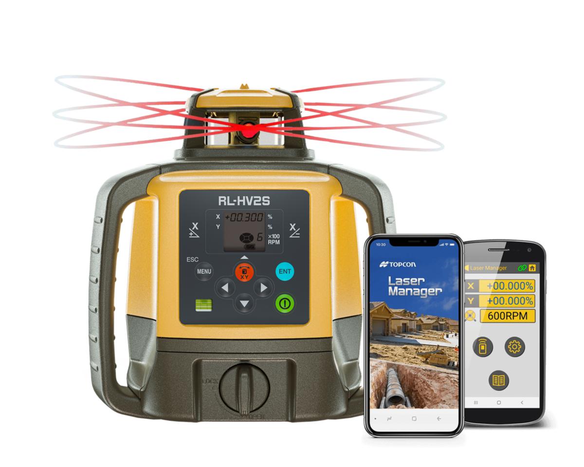 Multilaser Topcon RL-HV2S - MULTILASER RL-HV2S TOPCON TOPCON RL-HV2S TVÅFALLSLASER