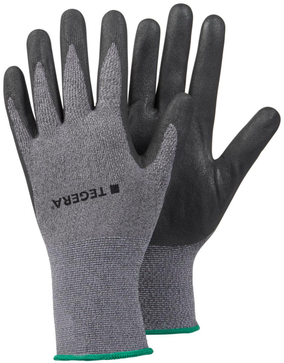 Montagehandske Tegera 873 - HANDSKE TEGERA 873 NITRILFOAM GRÅ/SVART STL 11