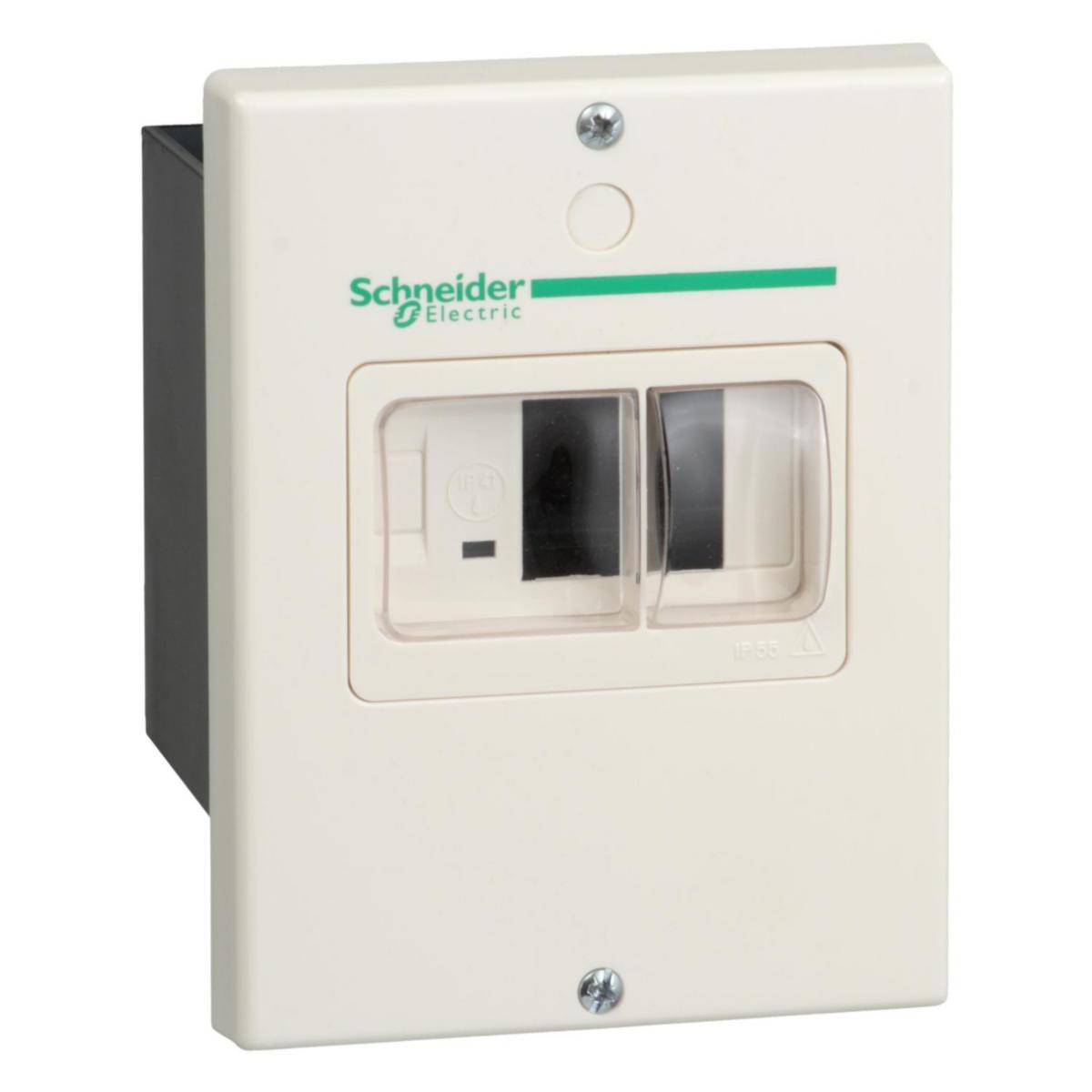 Plastkapsling GV2M - KAPSLING IP55 INFÄLLD GV2MP02