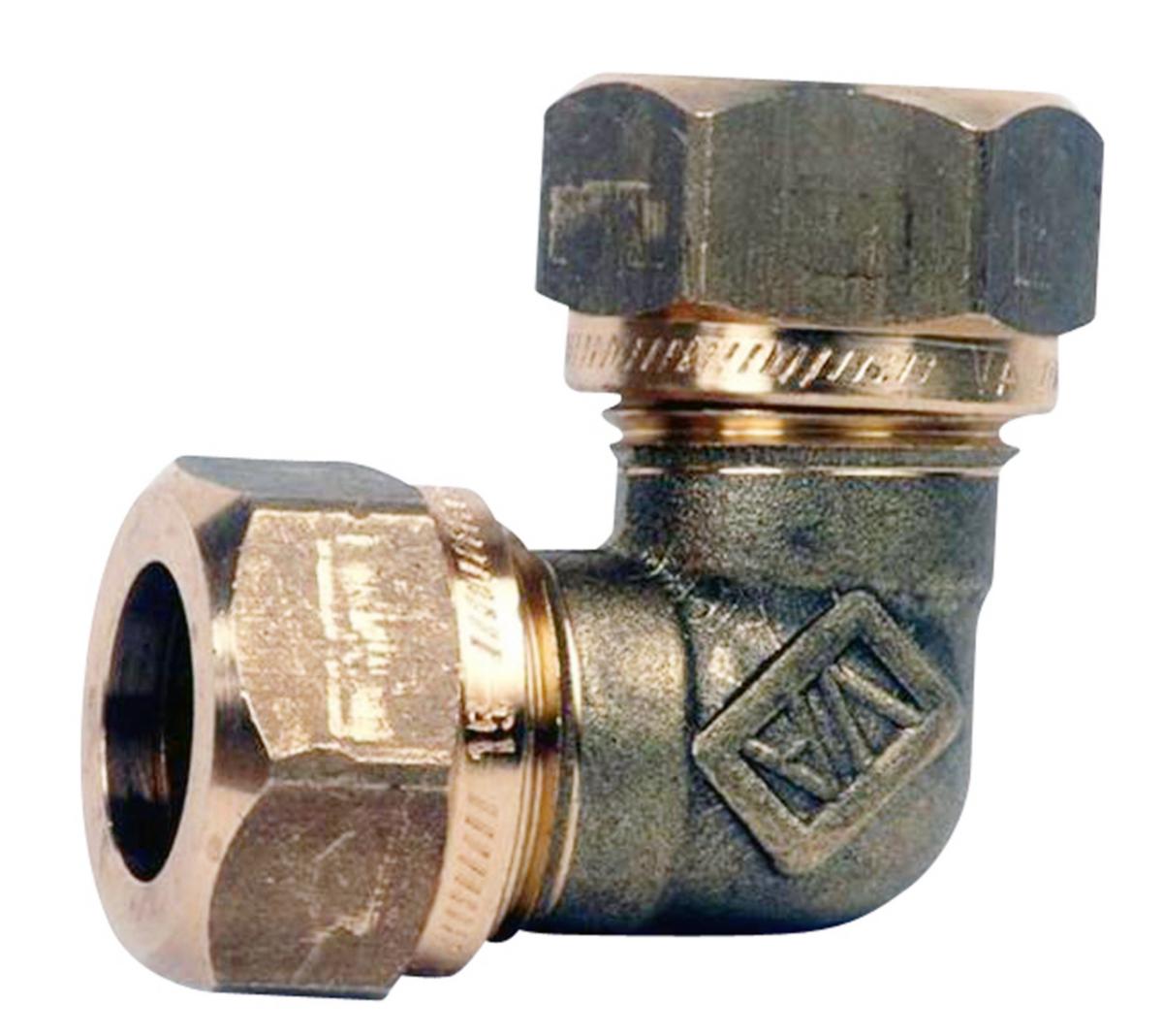 Vinkelkoppling 90° VA 1139, Vatette - 15X12 VATETTE-KOPPLING VINKEL VA 1139