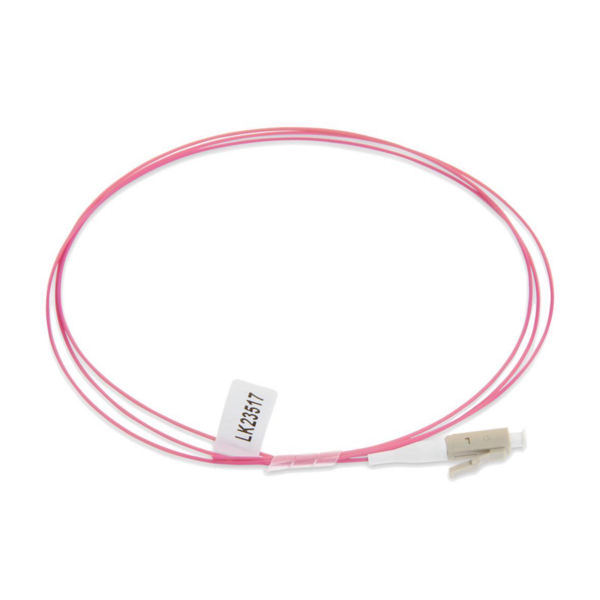Fibersvans Pigtail Multimode OM4 50/125 - PIGTAIL LC 50/125 OM4 1M 42B-40-LC-01