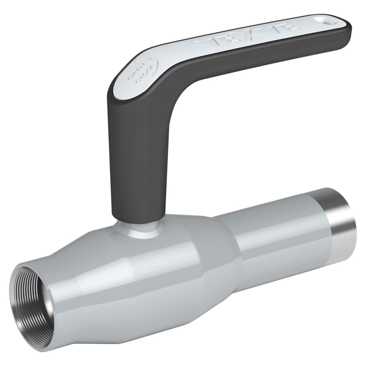 Helsvetsad kulventil fabrikat Vexve Serie 231X i rostfritt stål med svetsända/invändig gänga, reducerat flödesutförande - KULVENTIL DN20 SV-ISO/INV GG PN40 1.4404 VEXVE-X RED. SPAK