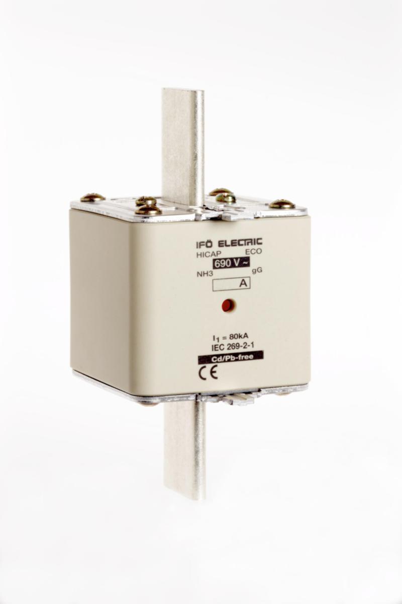 Ifö Hicap, ECO, gG, storlek 3, 690 V - KNIVS HICAP E 690V 3/315 gG 690V*