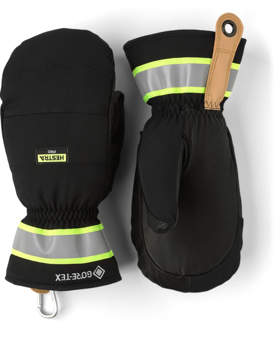 Vinterhandske Hestra Job 74641 - HANDSKE HESTRA 74641 GORE-TEX SVART FODRAD STL 9