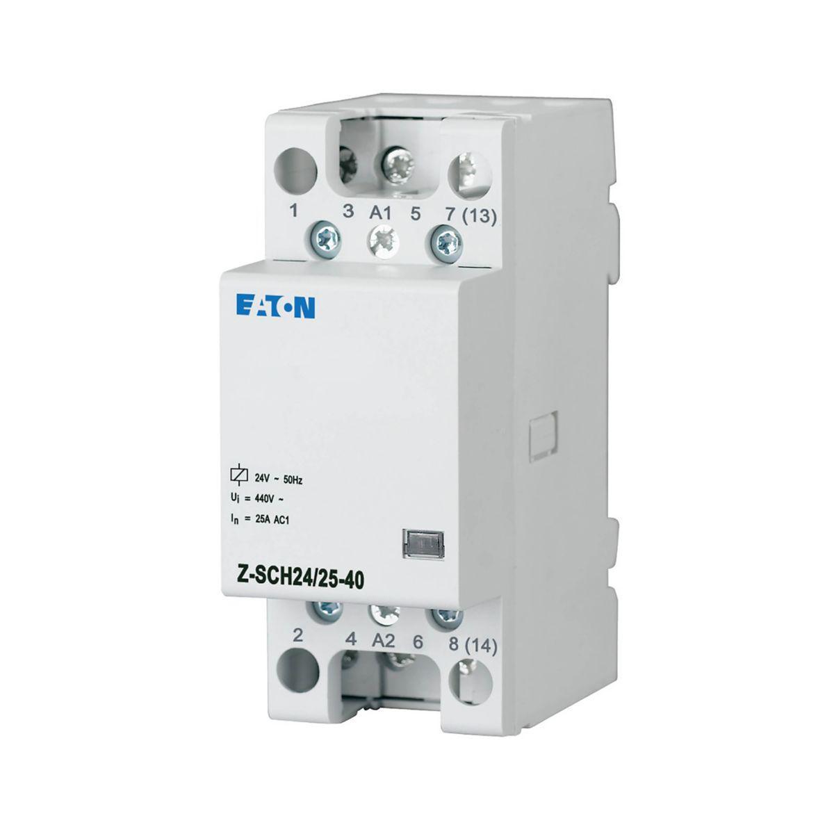 Normkontaktor Z-SCH - KONTAKTOR 24V 25A 4NO Z-SCH24/25-40