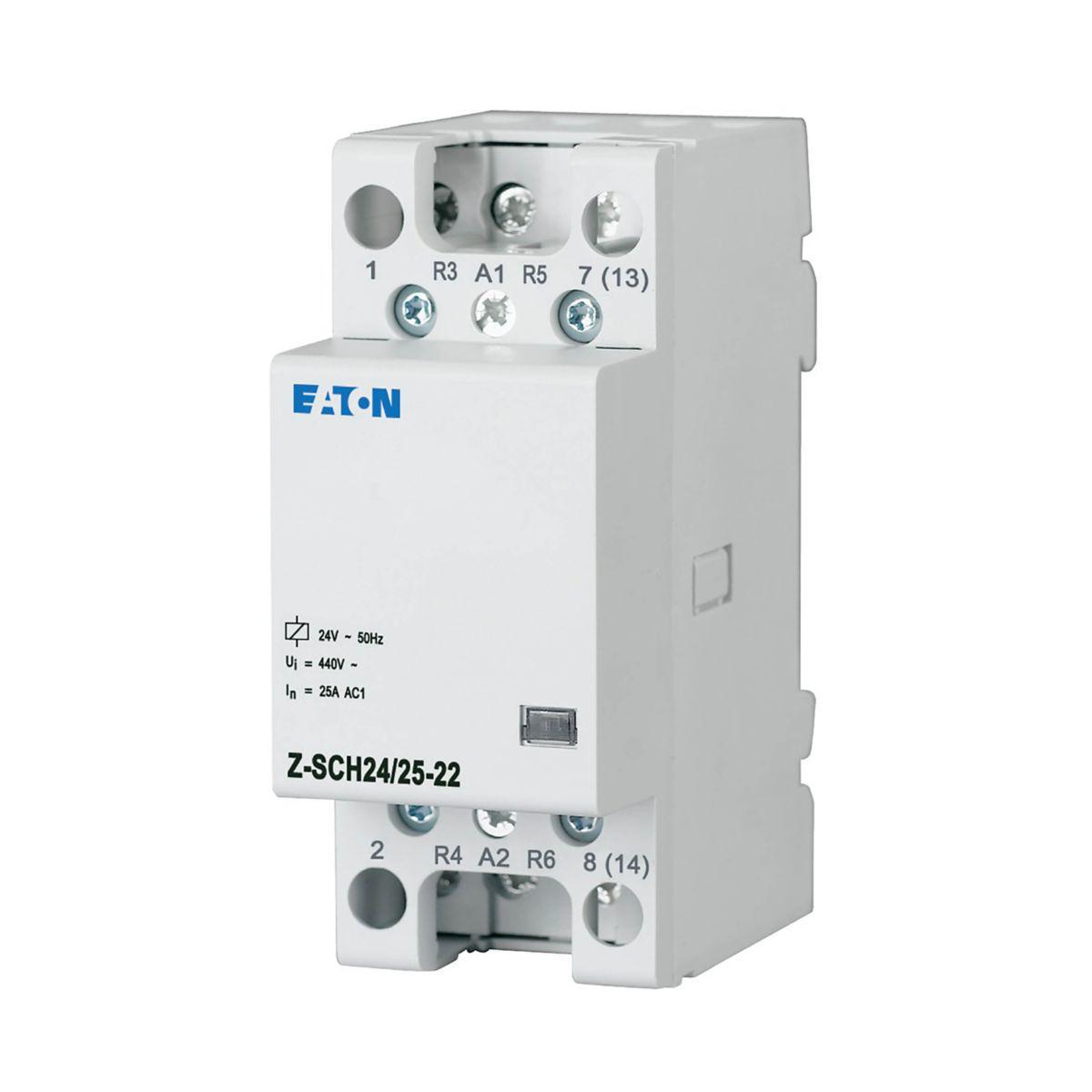 Normkontaktor Z-SCH - KONTAKTOR 24V 25A 2NO+2NC Z-SCH24/25-22