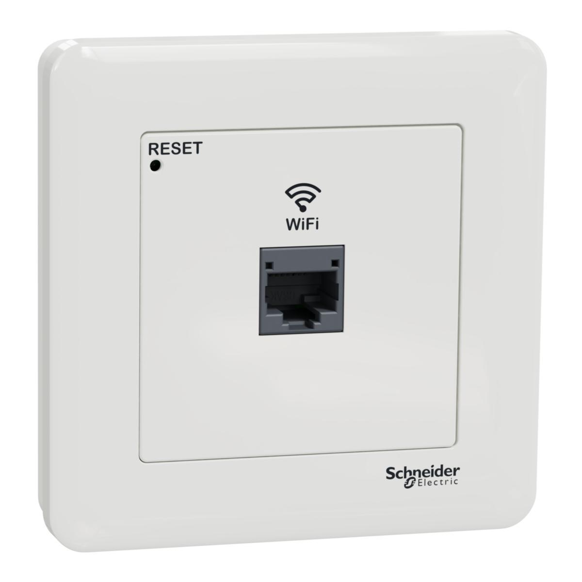 Accesspunkt WiFi  Väggmontage Exxact, Schneider - ACCESSPUNKT WIFI EXXACT VIT WDE002969