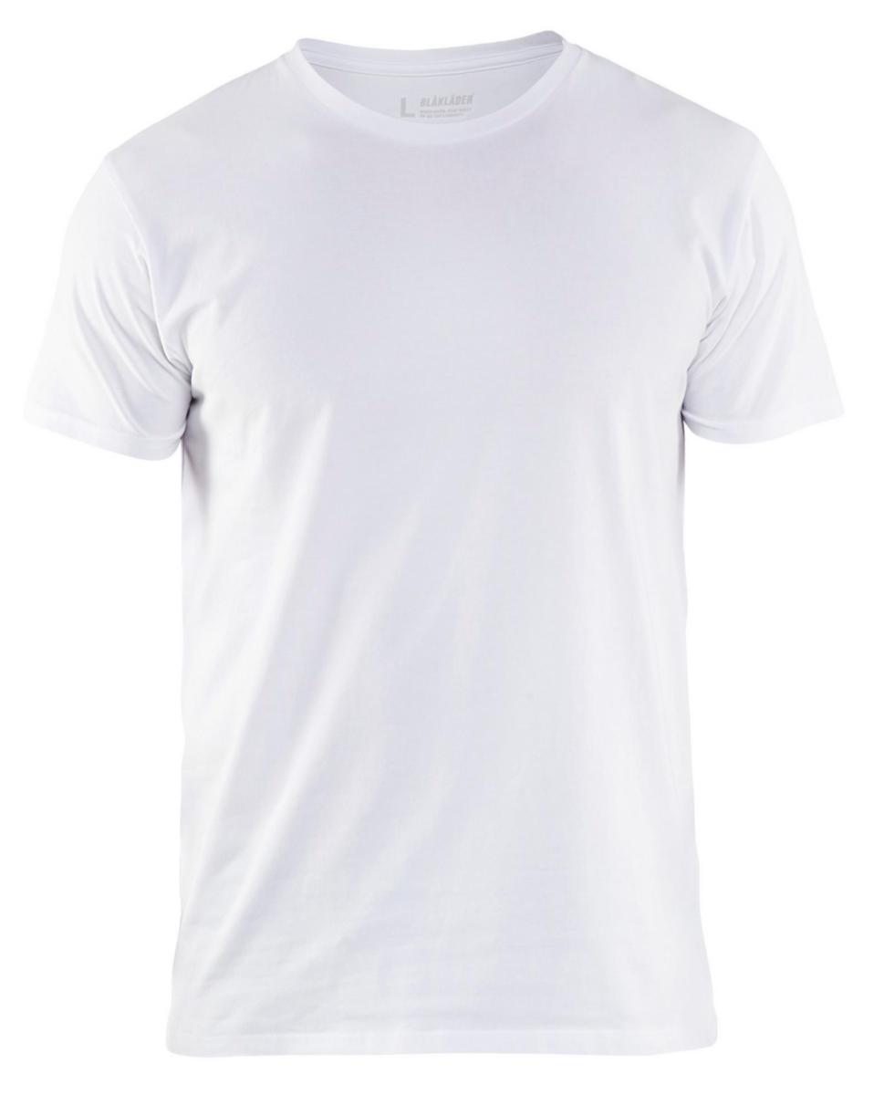 T-Shirt Blåkläder 3533-1029 Slim Fit - T-SHIRT BLK 3533-1029 VIT SLIM FIT STL XS