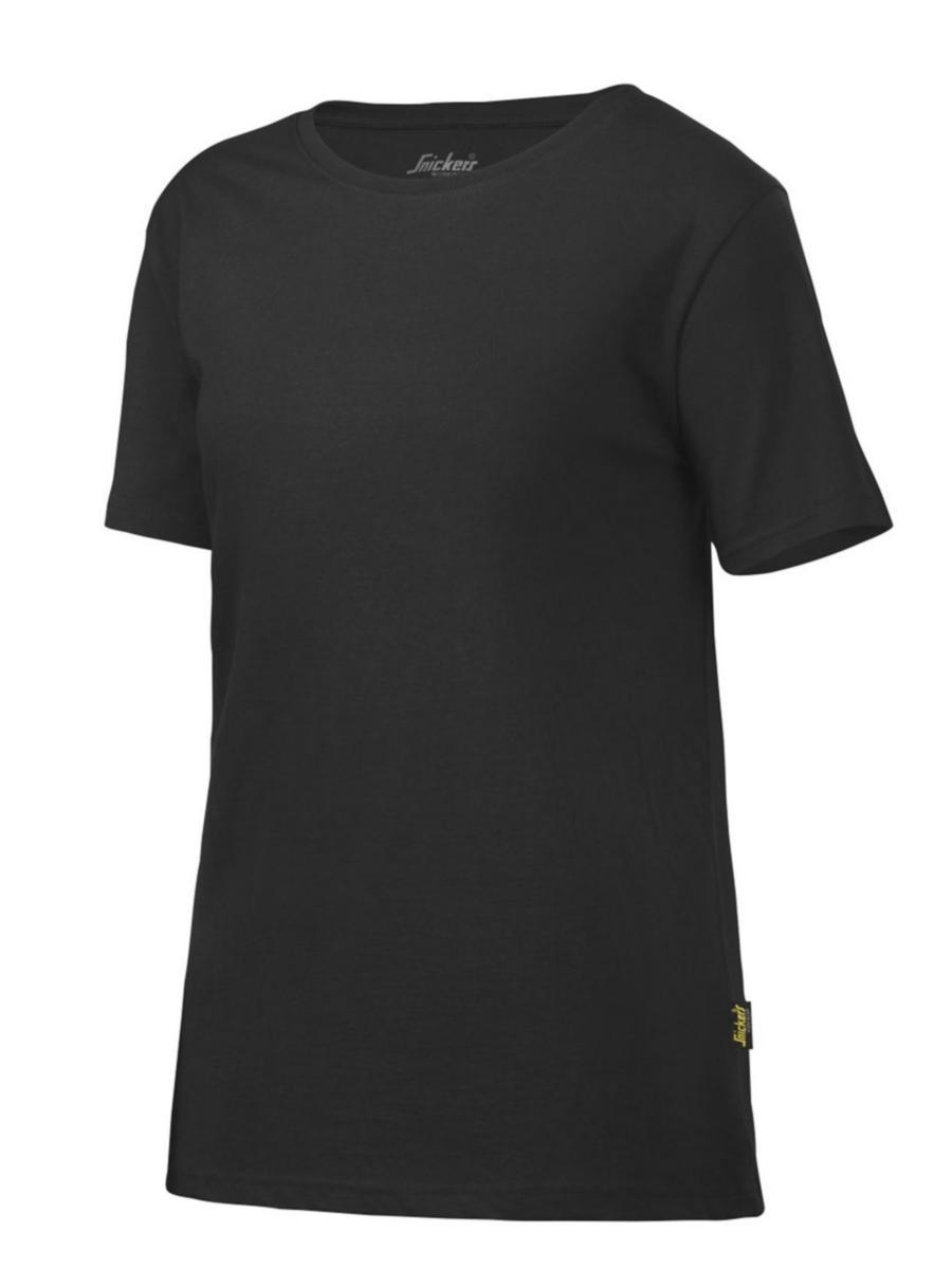 T-shirt Snickers 2516 dam - T-SHIRT SNICKERS 2516-0400 SVART DAM STL XS