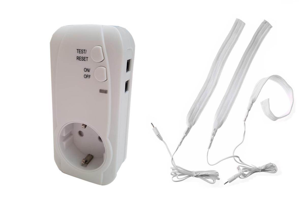 Vattenlarm, DropStop 700, 230V, extern sensor - LÄCKAGELARM DROPSTOP 700 230V MED 2 DETEKTORER 5216610