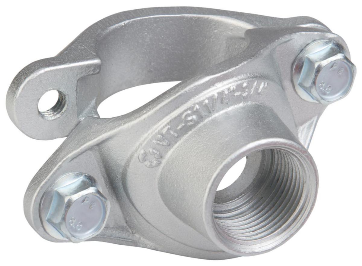 Virotec-T gängat utlopp, VT-S Galv - MEK-T DN25XR15 GÄNGA GALV HÅLSÅG 24MM HYLSA 13MM VT