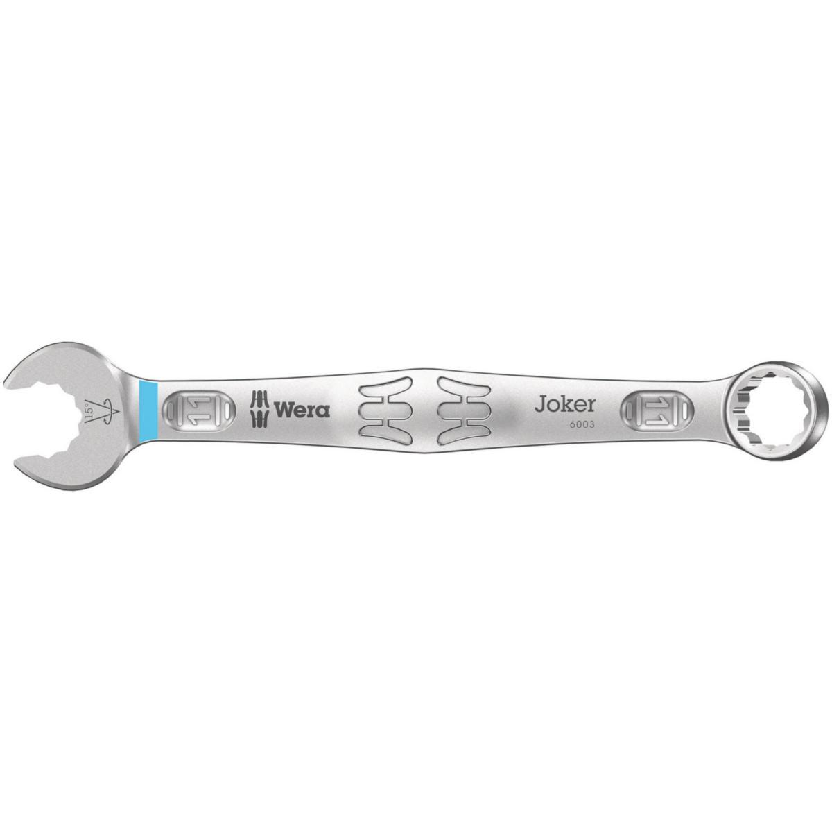 U-Ringnyckel Wera 6003 Joker - U-RINGNYCKEL WERA 6003 JOKER 11X135 MM