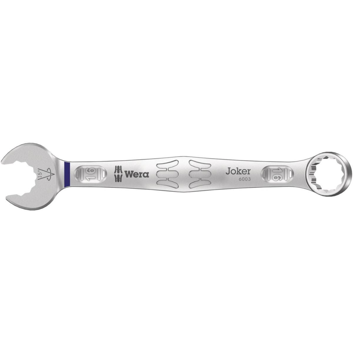 U-Ringnyckel Wera 6003 Joker - U-RINGNYCKEL WERA 6003 JOKER 16X182 MM