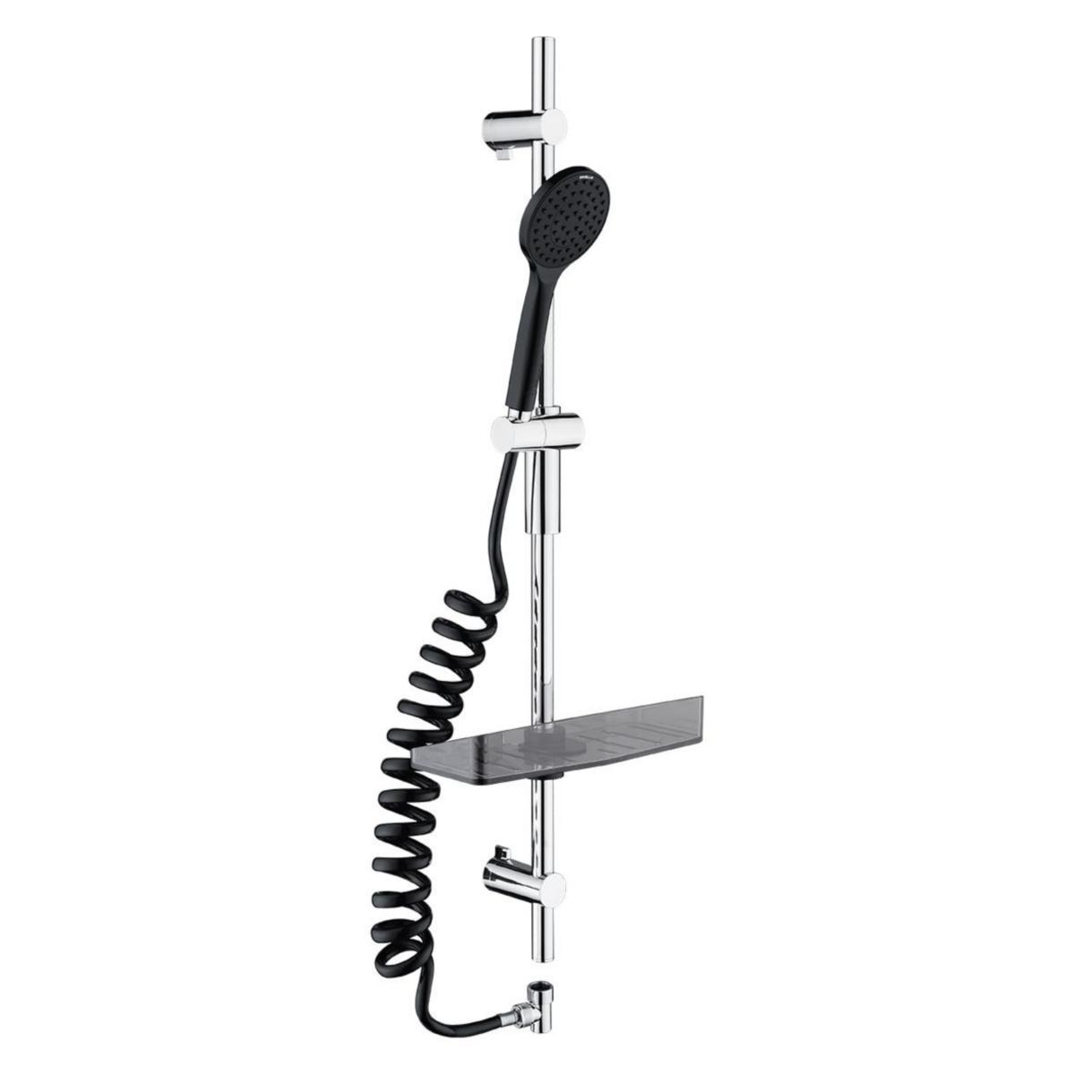 Duschset Antibac 1F, DIVELLO - DIVELLO ANTIBAC 1F SVART DUSCHSET