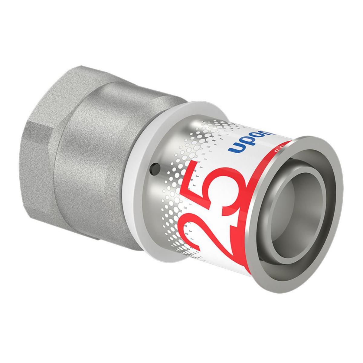Rak övergång, S-Press PLUS inv gäng, Uponor - UPONOR S-PRESS PLUS KPL INV 25-RP3/4"FT