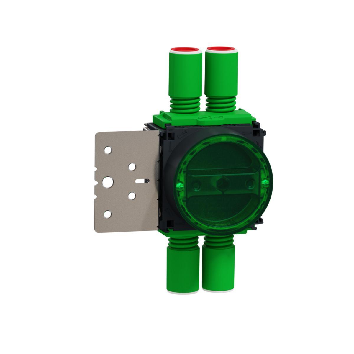 Apparatdosa Multifix Hög med regelfäste - APPARATDOSA 26-39MM 4 STUDS+RF IMT80255
