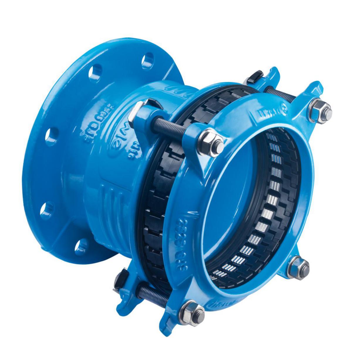 Dragsäker flänskoppling, Hawle Synoflex typ 7994 - DN100 SYNOFLEX FLÄNSKOPPLING DN100/YD 104-132 MM