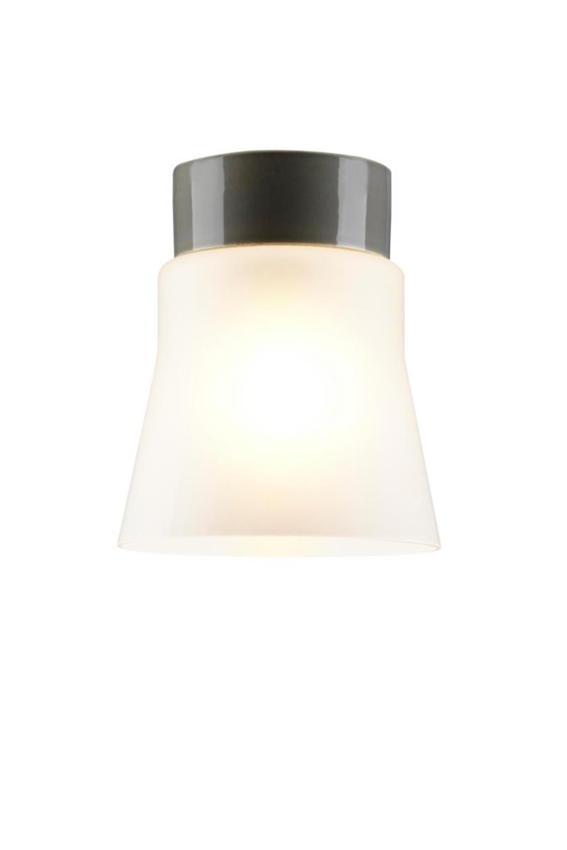 Takarmatur Open Anna - ARM ANNA MATT OPAL 75W GRÅ E27 RAK IP21 75W
