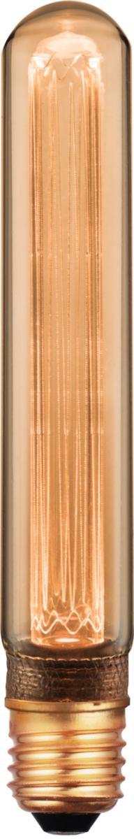 LED-lampa, Deco, tub, Gelia - LED-LAMPA DECO TUB T30 E27 AMBER 2W