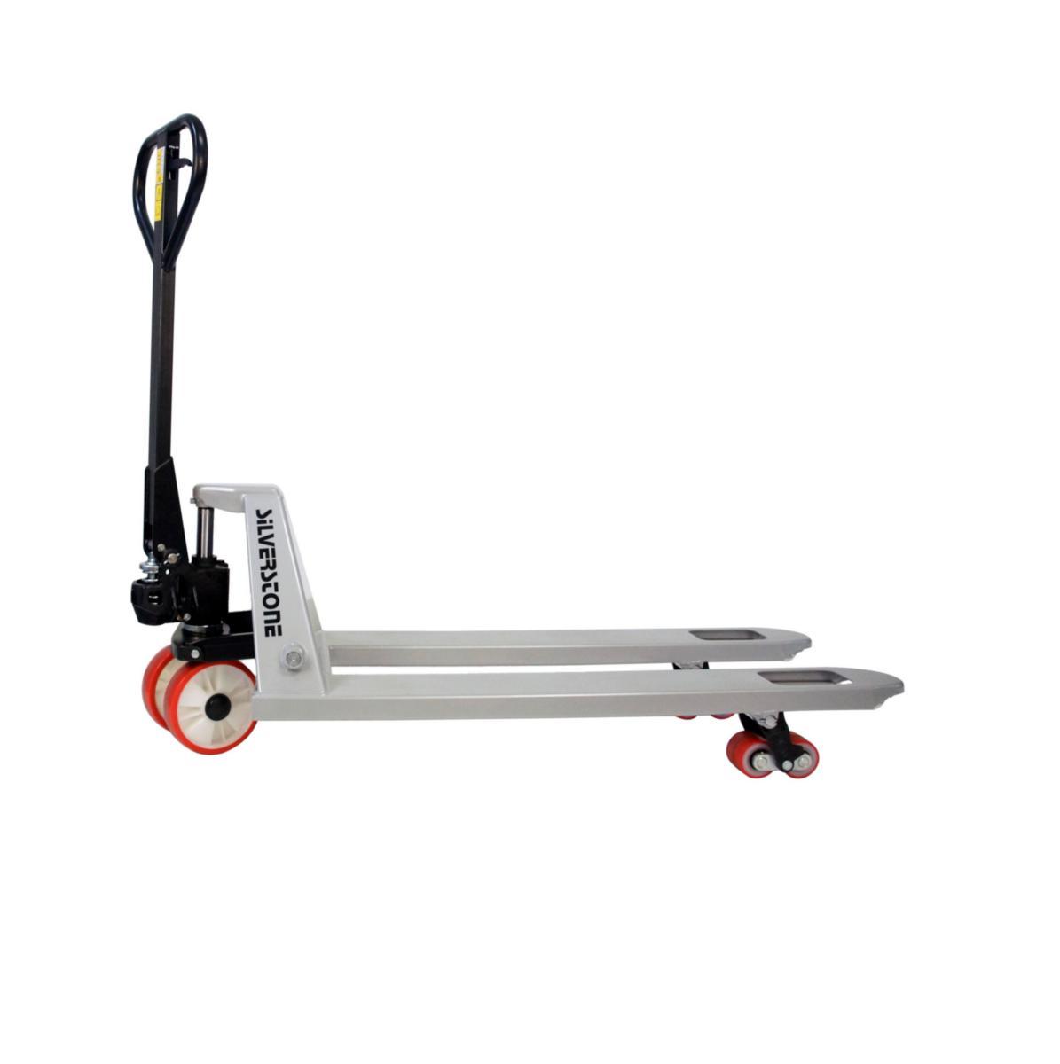 Gaffellyftvagn Silverstone 66-serien - GAFFELLYFTVAGN SILVERSTONE 6615-1150 2500KG BOGGIE PU