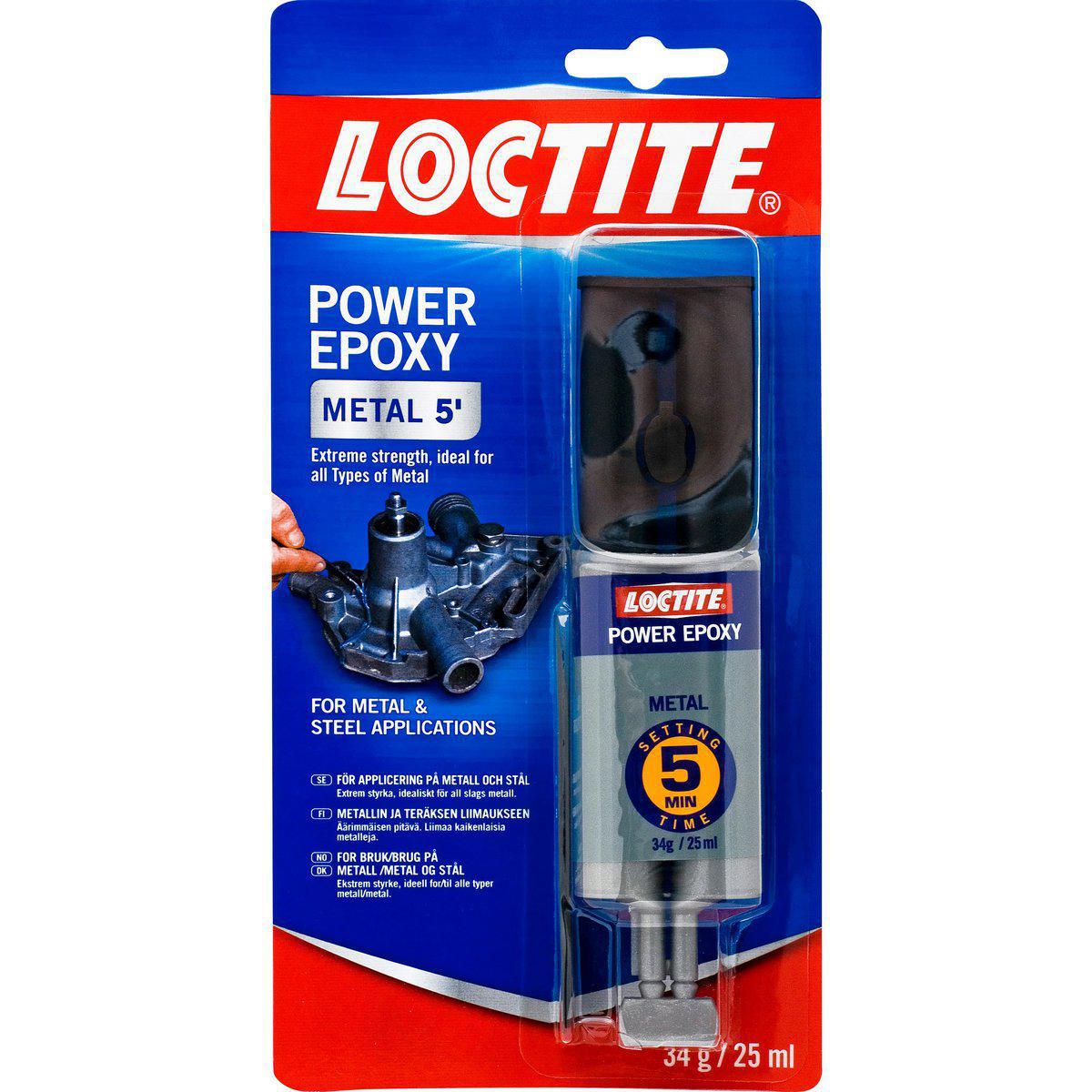Lim Loctite Power Epoxy Metall/Metall - LIM LOCTITE POWER EPOXY 25ML METAL