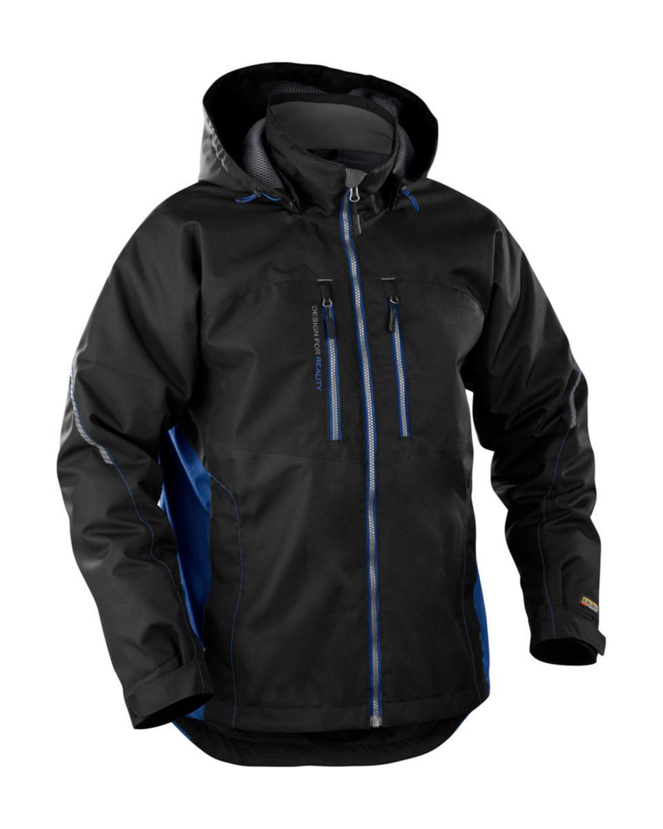 Jacka Blåkläder 4890-1977 - SKALJACKA BLK 4890-1977 SVART /KORNBLÅ LÄTTFODRAD STL 2XL