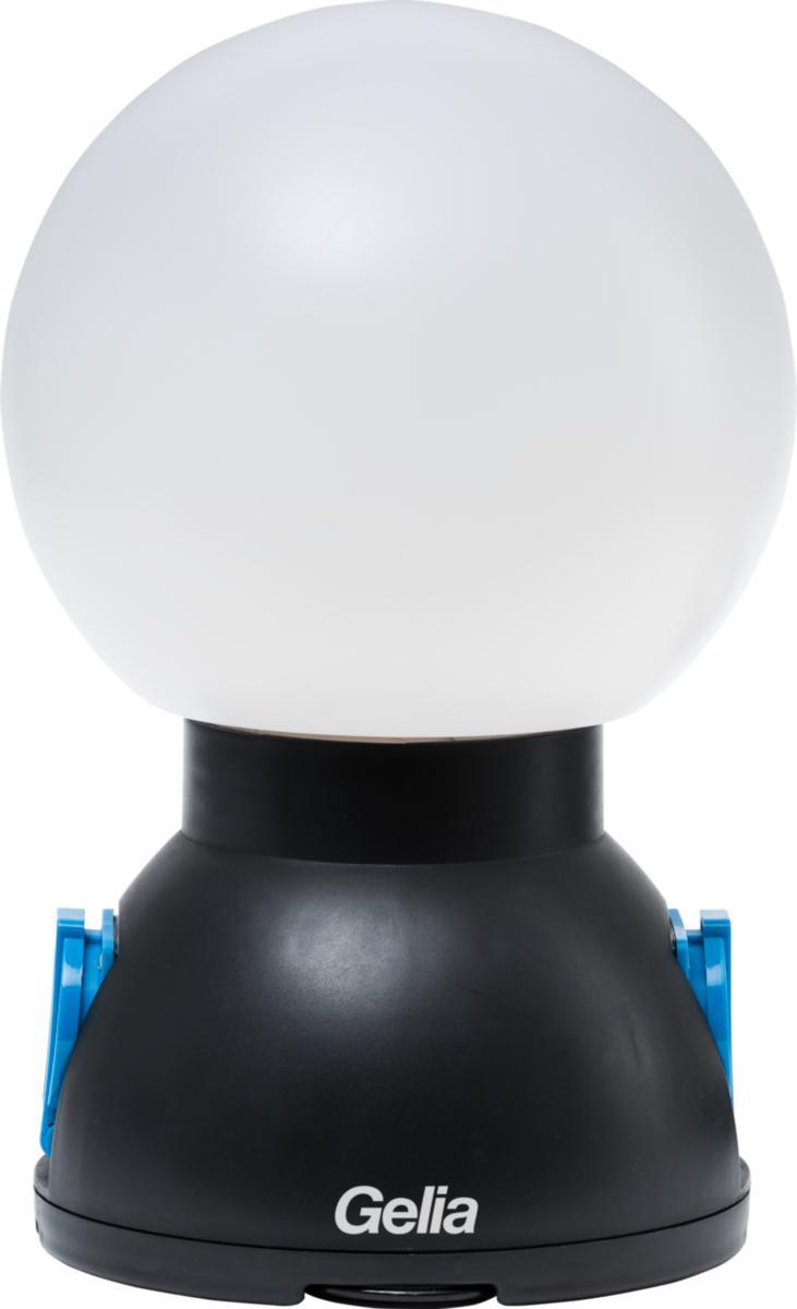 Arbetsbelysning LED, Globlampa 30 W, Gelia - ARBETSLAMPA LED 30W IP44 2ST UTTAG 230V 5M KABEL