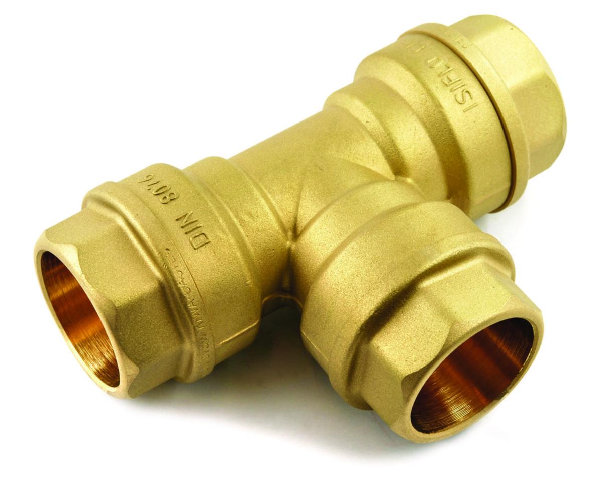 T-koppling, plast, förminskade avstickare, typ 130, Isiflo - 50x40 T-KOPPLING ISIFLO TYP 130